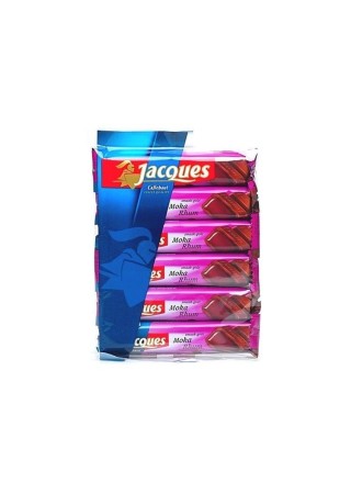 Jacques bâton chocolat lait moka rhum 6x 47 gr CHOCKIES